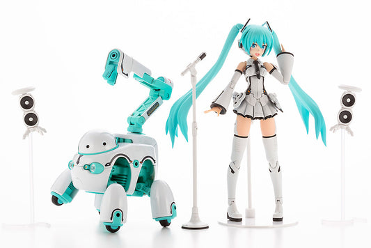 Pedido Figuras Hatsune Miku (Maruttoys Version) y Tamotu (Miku Version) (Model Kit Set) - Vocaloid Frame Music Girl marca Kotobukiya escala 1/12