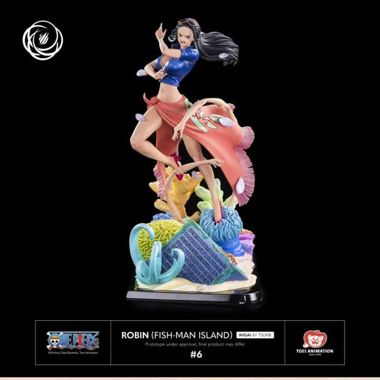 Preventa Estatua NICO ROBIN (Fish-Man Island) (Limited Edition) - One Piece Ikigai marca TSUME a escala 1/6 (35 cm)