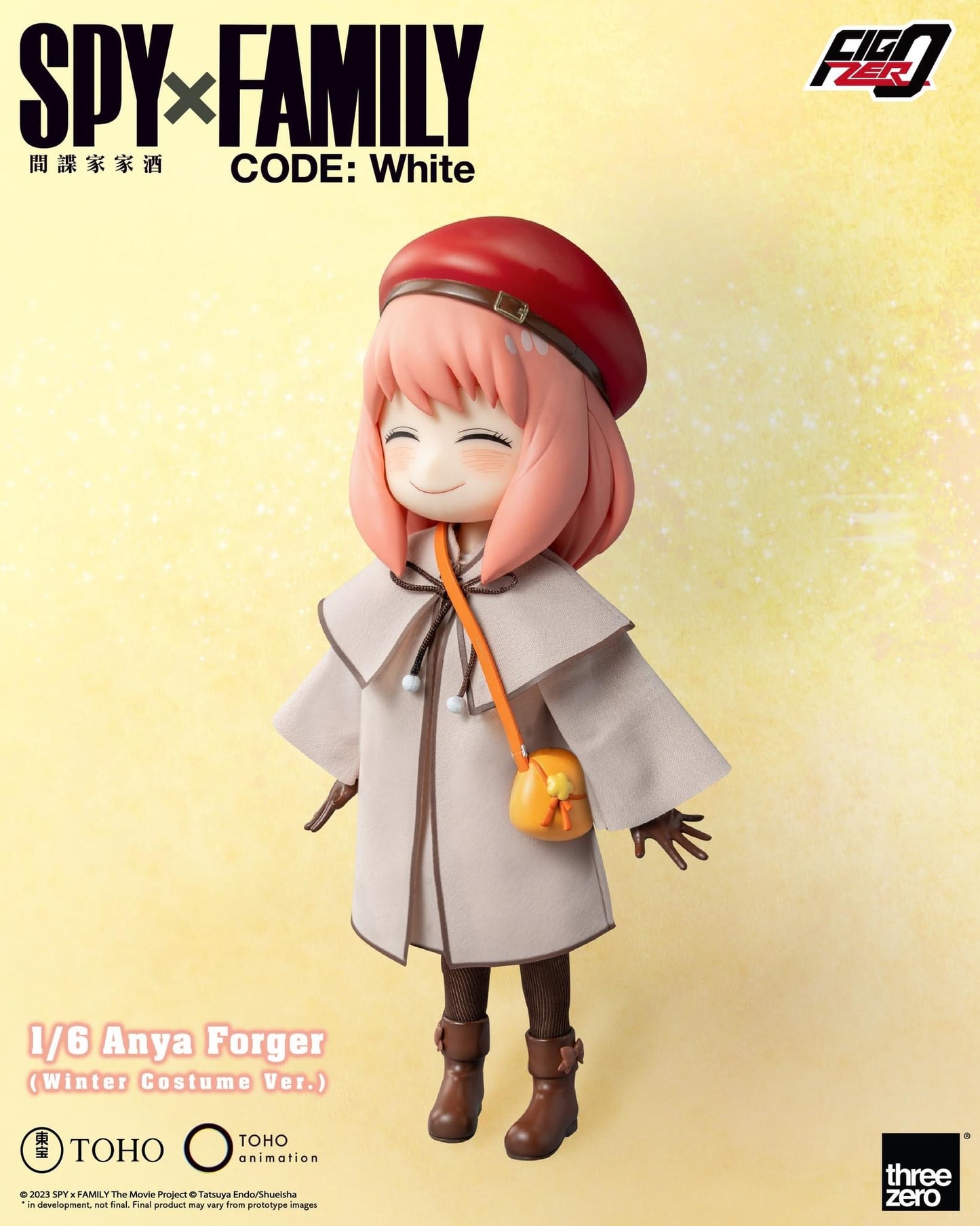 Pedido Figura Anya Forger (Winter Costume version) - SPY × FAMILY Code: White marca Threezero 3Z0781 escala 1/6