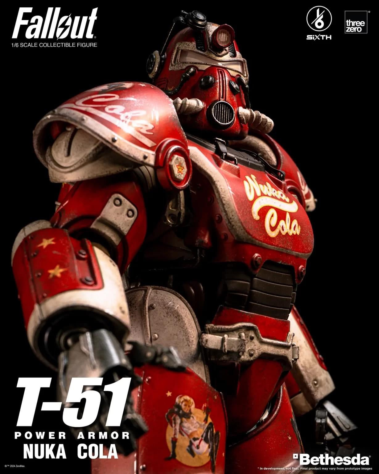 Preventa Figura T-51 (Nuka Cola) Power Armor - FALLOUT marca Threezero 3Z0773 escala 1/6