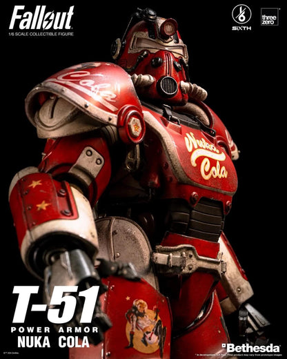 Preventa Figura T-51 (Nuka Cola) Power Armor - FALLOUT marca Threezero 3Z0773 escala 1/6