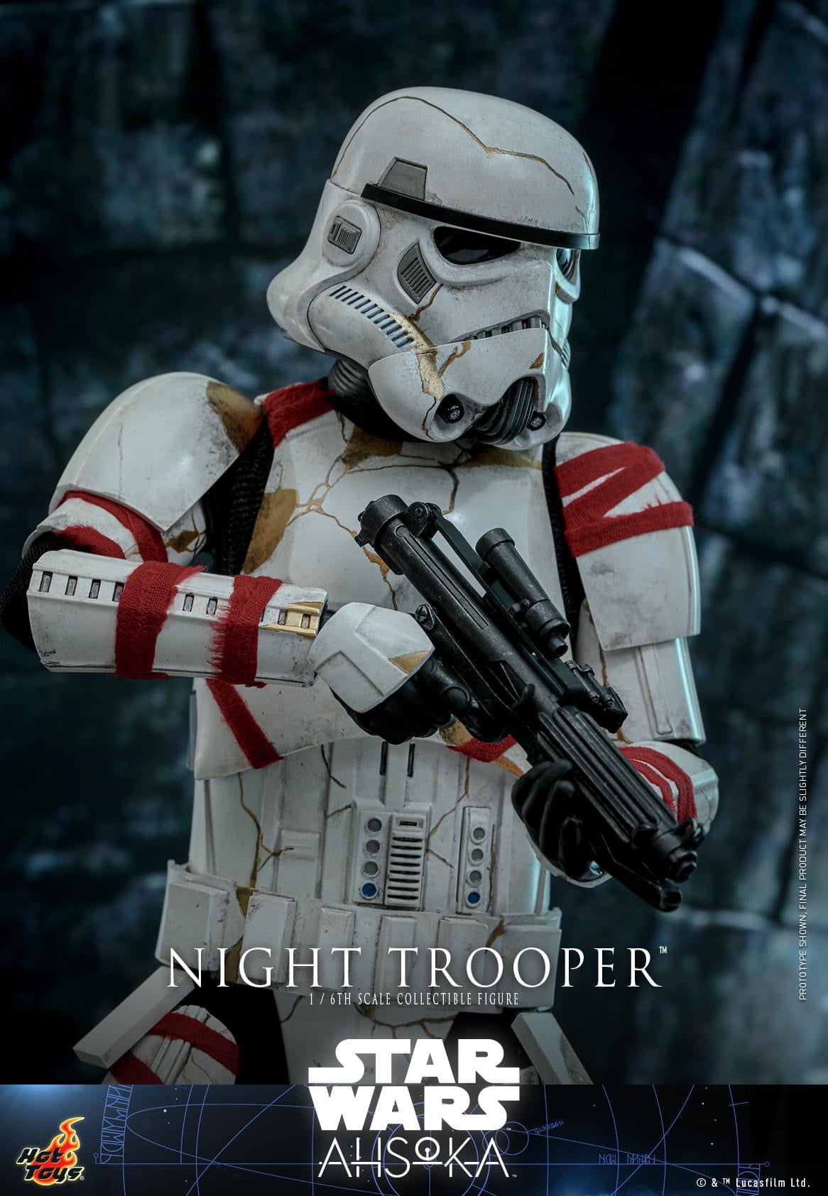 Preventa Figura NIGHT TROOPER ™ - Star Wars: Ahsoka ™ marca Hot Toys TMS121 escala 1/6