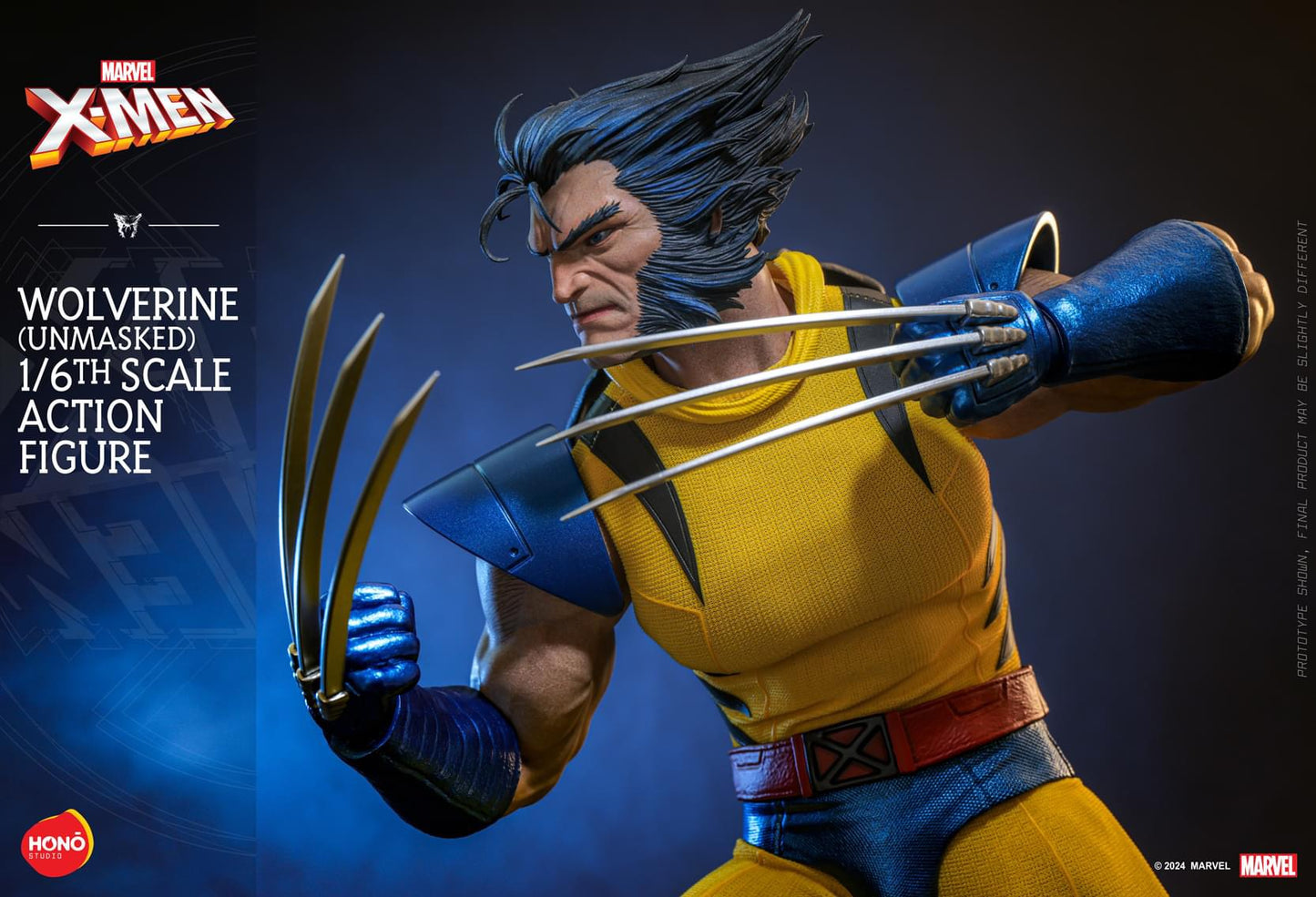 Preventa Figura Wolverine ™ (Unmasked) - X-Men™ marca Hot Toys x Hono Studio HS06 escala 1/6