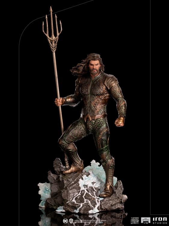 Pedido Estatua Aquaman - Zack Snyder's Justice League - Battle Diorama Series (BDS) - marca Iron Studios escala de arte 1/10