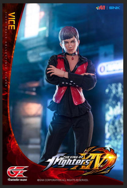 Pedido Figura Vice - SNK King of Fighters XIV marca Emen Genesis Group KOF escala 1/6