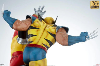 Preventa Estatua Marvel Colossus & Wolverine (Fastball Special) marca Sideshow Collectibles (45.72 cm)