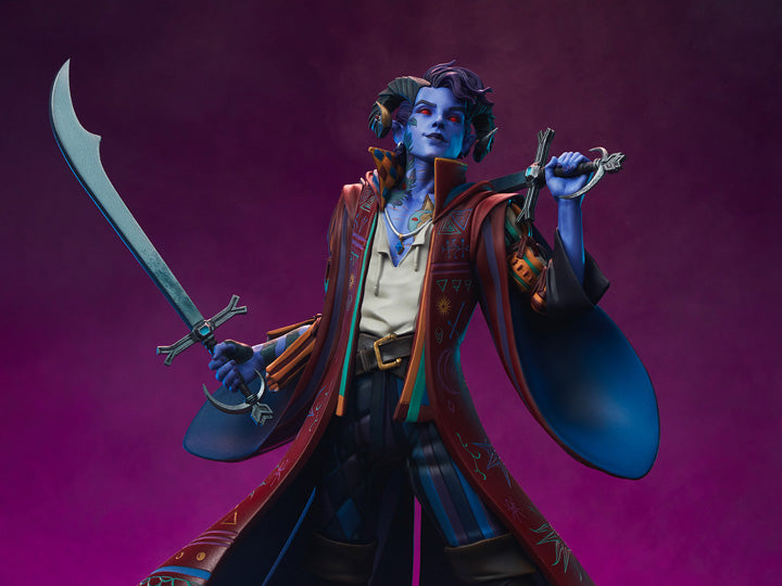 Preventa Estatua Mollymauk Tealeaf - Mighty Nein - Critical Role marca Sideshow Collectibles escala 1/6