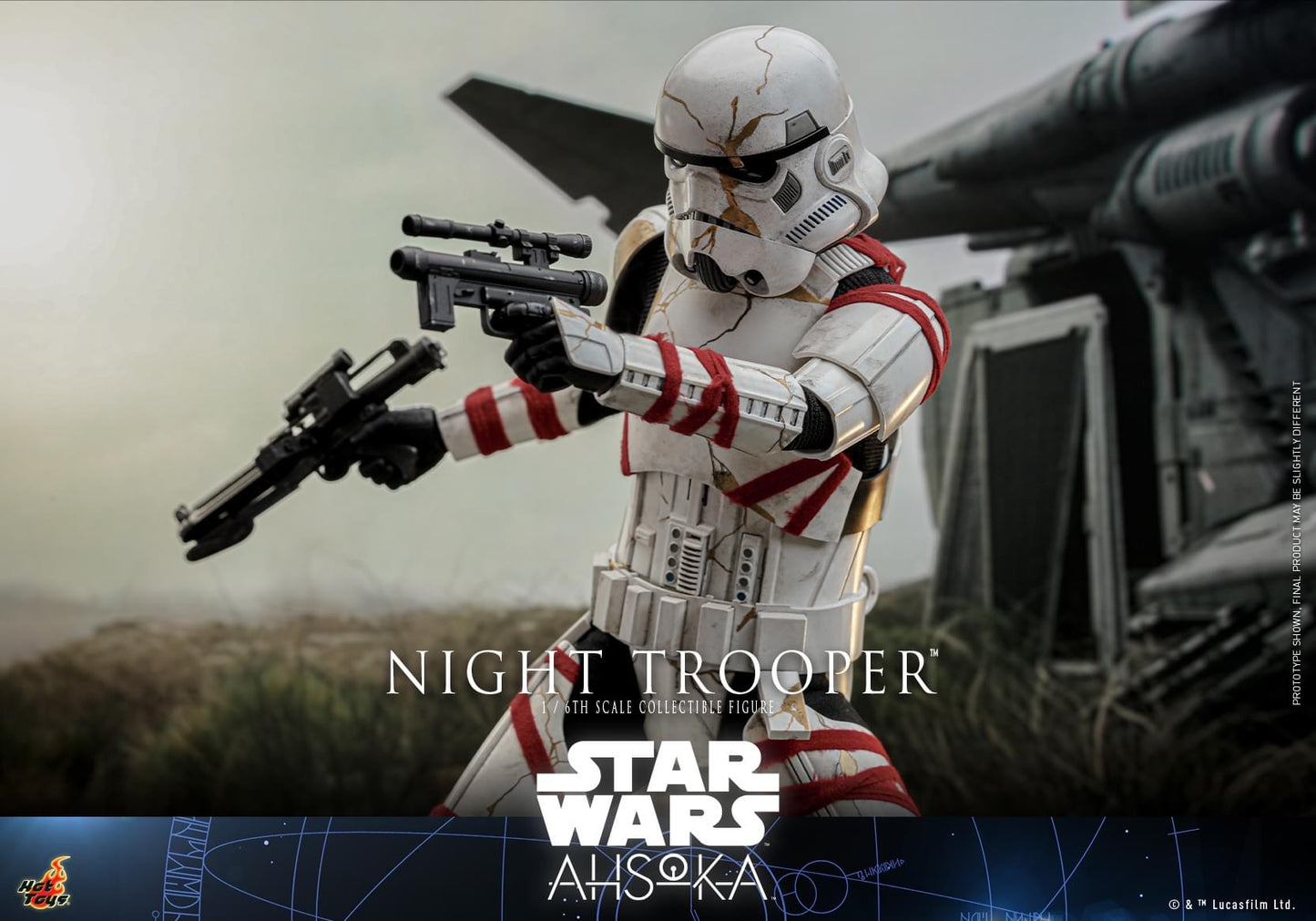 Preventa Figura NIGHT TROOPER ™ - Star Wars: Ahsoka ™ marca Hot Toys TMS121 escala 1/6