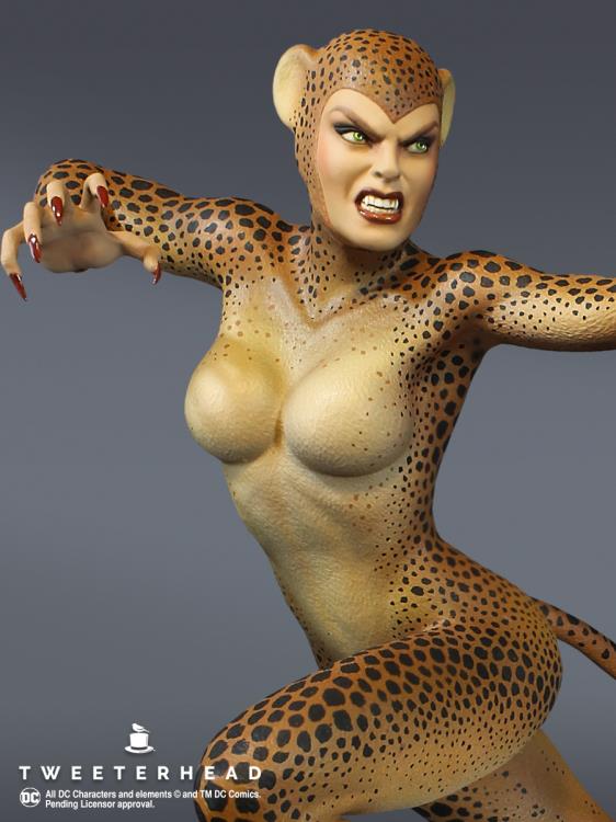 Pedido Estatua Cheetah - Super Powers Collection - DC Comics Maquette marca Tweeterhead (25.4 cm)