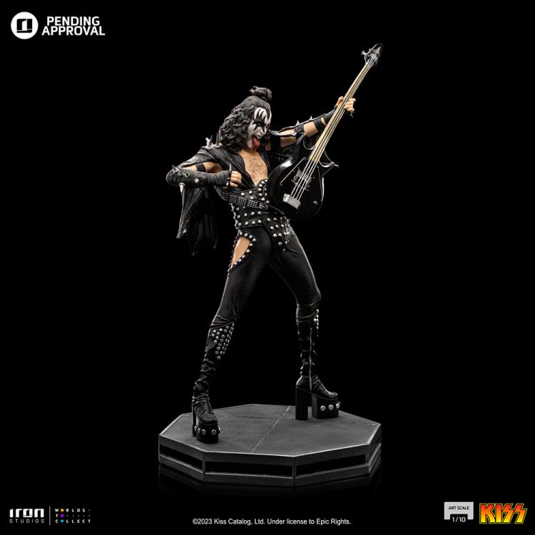 Preventa Estatua Gene Simmons (The Demon) - KISS marca Iron Studios escala de arte 1/10