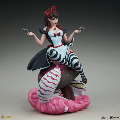 Pedido Estatua Alice in Wonderland (Game of Hearts Edition) - Fairytale Fantasies Collection marca Sideshow Collectibles (34.29 cm)