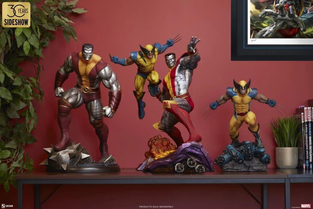 Preventa Estatua Marvel Colossus & Wolverine (Fastball Special) - Premium Format marca Sideshow Collectibles (61 cm)