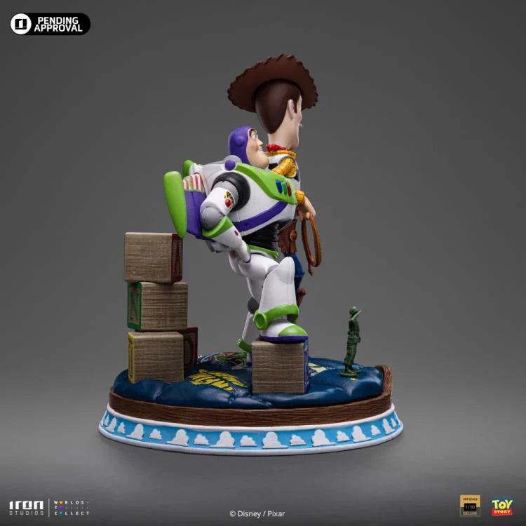 Preventa Estatua Buzz & Woody (Deluxe) - Toy Story - Limited Edition marca Iron Studios escala de arte 1/10