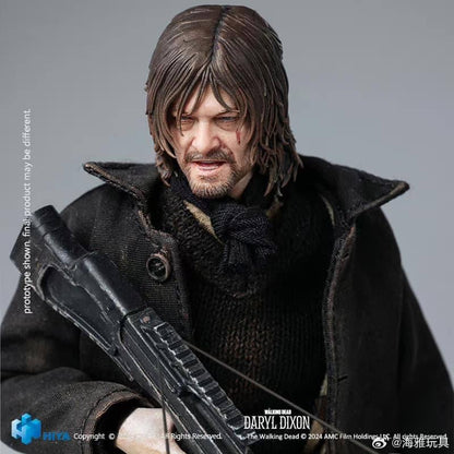 Preventa Figura Daryl Dixon (PX Previews Exclusive) - The Walking Dead - Exquisite Super Series marca HIYA ESW0310 escala pequeña 1/12