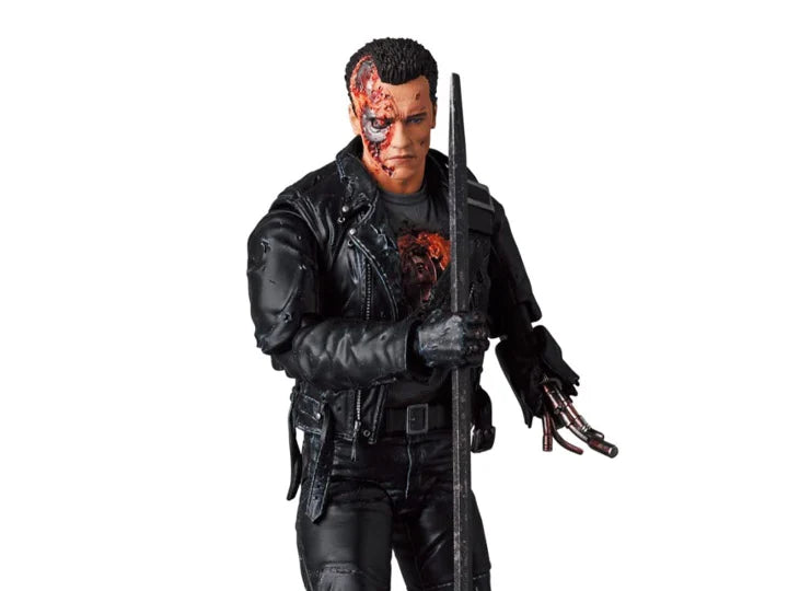 Pedido Figura T-800 (Battle Damage version) - Terminator 2: Judgement Day - MAFEX marca Medicom Toy No.191 escala pequeña 1/12