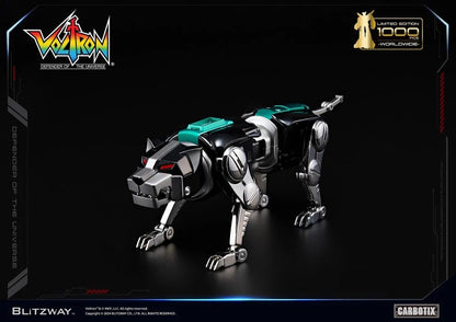 Preventa Figura Black Voltron (DIECAST) (Exclusiva Edición Limitada) - Carbotix Series marca Blitzway BW-CA-11101 (38 cm)