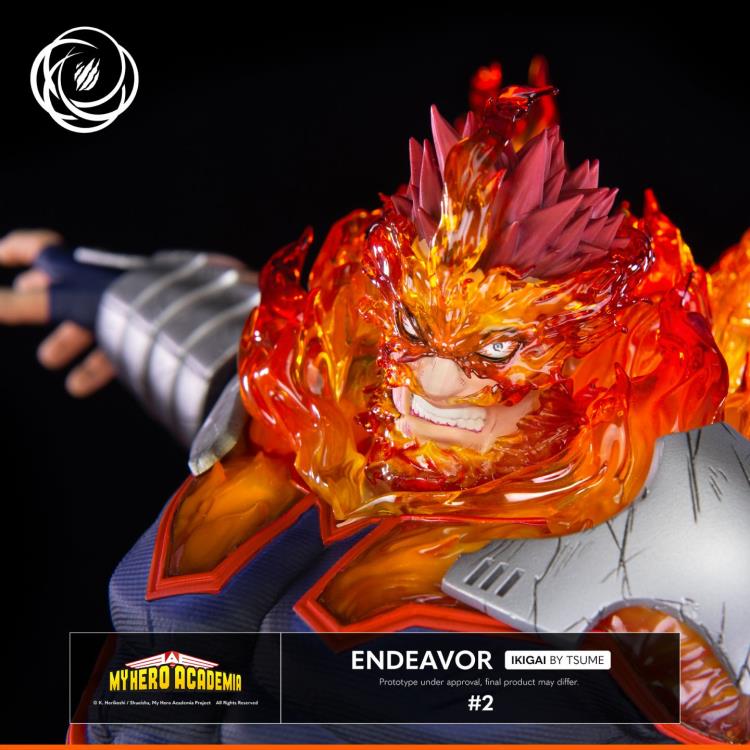 Preventa Estatua Endeavor (Limited Edition) - My Hero Academia Ikigai marca TSUME a escala 1/6 (34 cm)