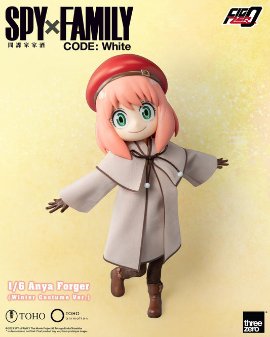 Pedido Figura Anya Forger (Winter Costume version) - SPY × FAMILY Code: White marca Threezero 3Z0781 escala 1/6