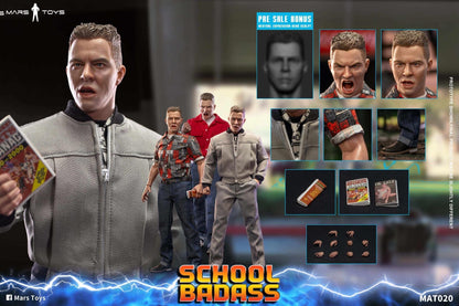 Preventa Figura School Badass marca Mars Toys MAT020 escala 1/6