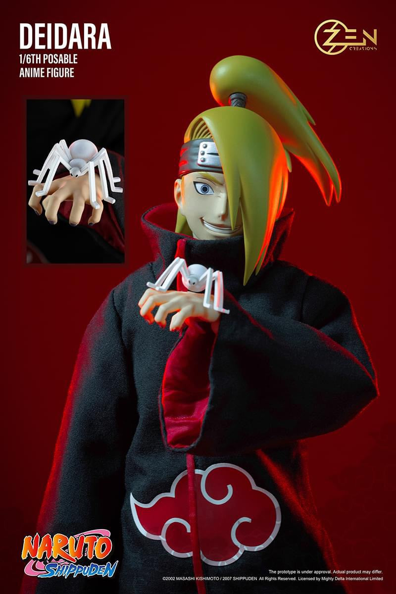 Preventa Figura Deidara (Deluxe version) - Naruto Shippuden marca Zen Creations PAF004DX escala 1/6