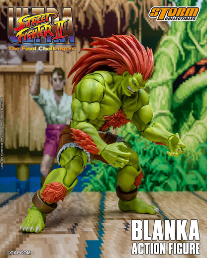 Preventa Figura Blanka - Ultra Street Fighter II: The Final Challengers marca Storm Collectibles CPSF25 escala pequeña 1/12