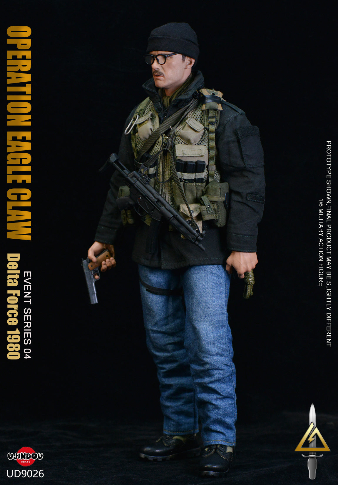 Pedido Figura U.S. Army Delta Force - Opetation Eagle Claw 1980 marca Ujindou UD9026 escala 1/6