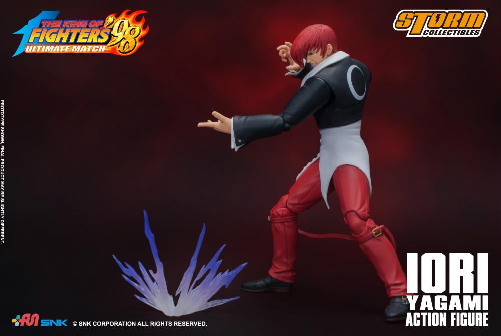 Pedido Figura Iori Yagami - The King of Fighters '98 marca Storm Collectibles SKKF03 escala pequeña 1/12