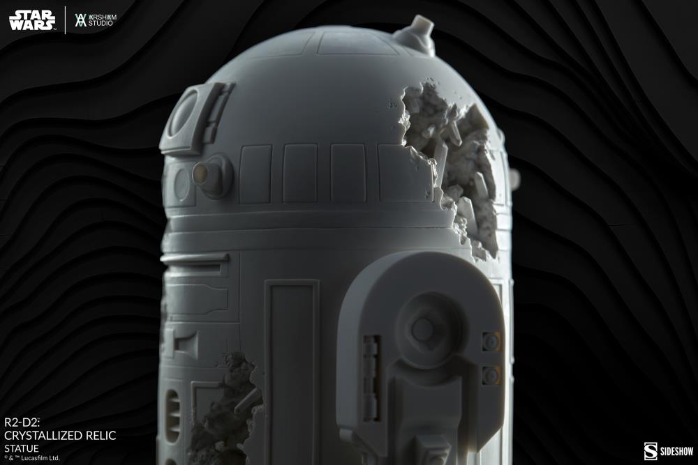 Preventa Estatua R2-D2 Crystallized Relic - Star Wars marca Sideshow Collectibles (30 cm)