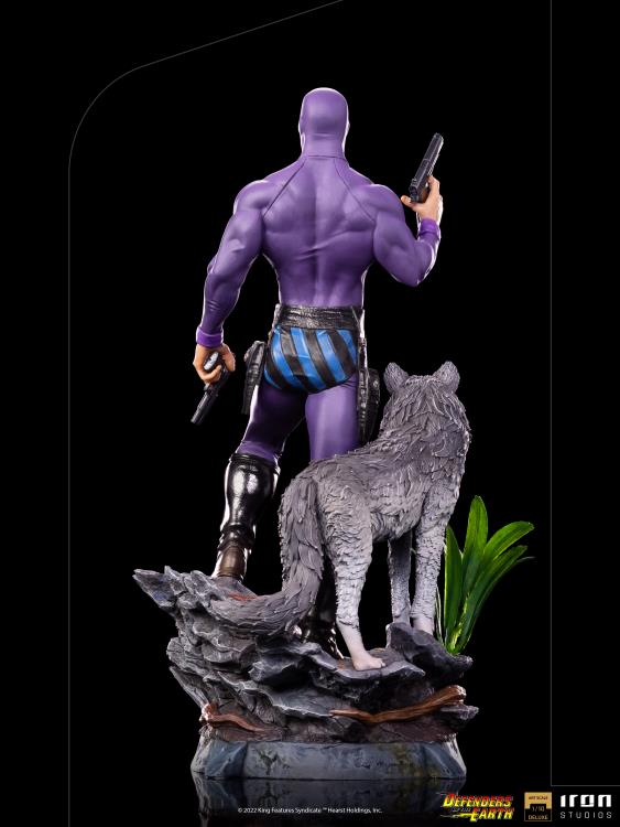 Pedido Estatua The Phantom DELUXE - Defenders of the Earth - Limited Edition marca Iron Studios escala de arte 1/10