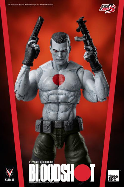 Pedido Figura Bloodshot - Valiant Comics - FigZero S marca Threezero 3Z0181 escala pequeña 1/12