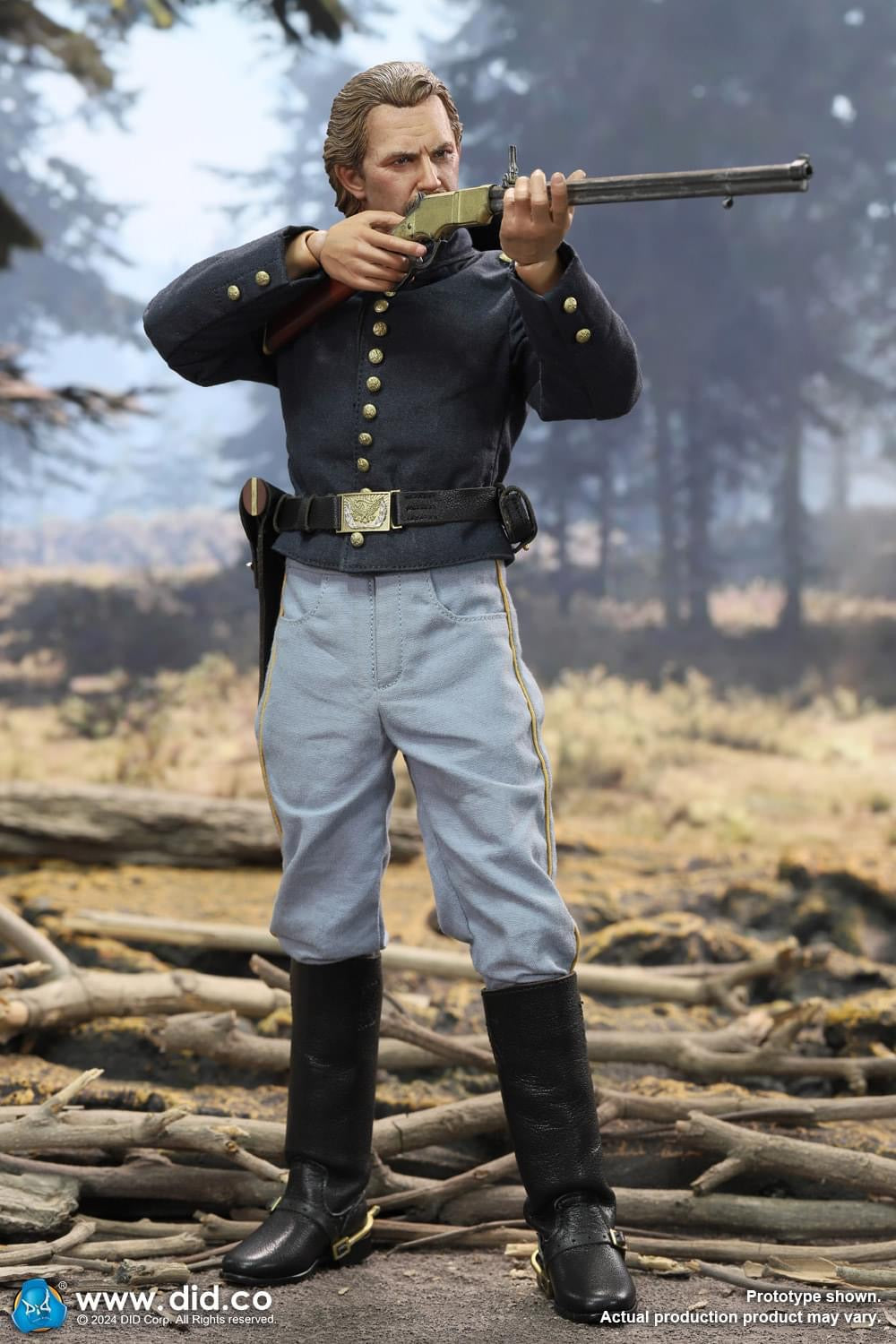 Pedido Figura Union Army Lieutenant John Dunbar - U.S. Civil War marca DID NS80175 escala 1/6