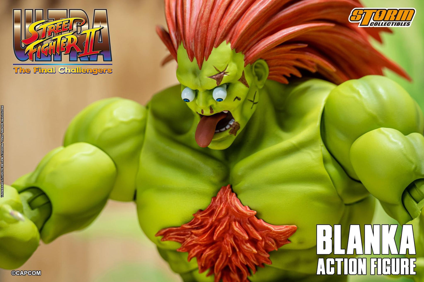 Preventa Figura Blanka - Ultra Street Fighter II: The Final Challengers marca Storm Collectibles CPSF25 escala pequeña 1/12