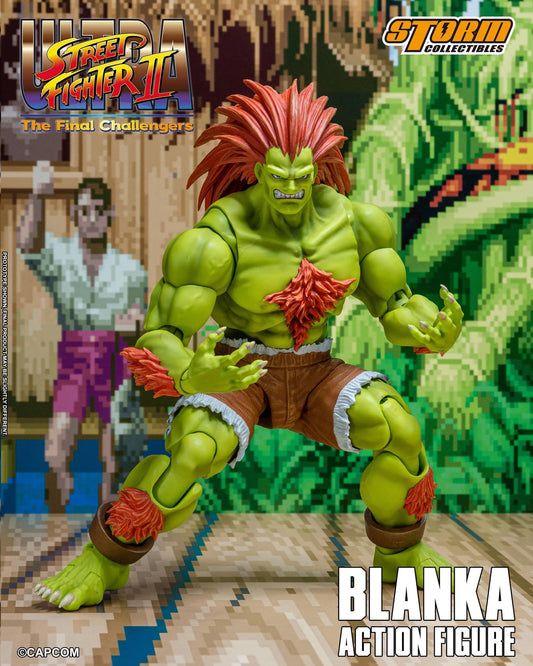 Preventa Figura Blanka - Ultra Street Fighter II: The Final Challengers marca Storm Collectibles escala pequeña 1/12