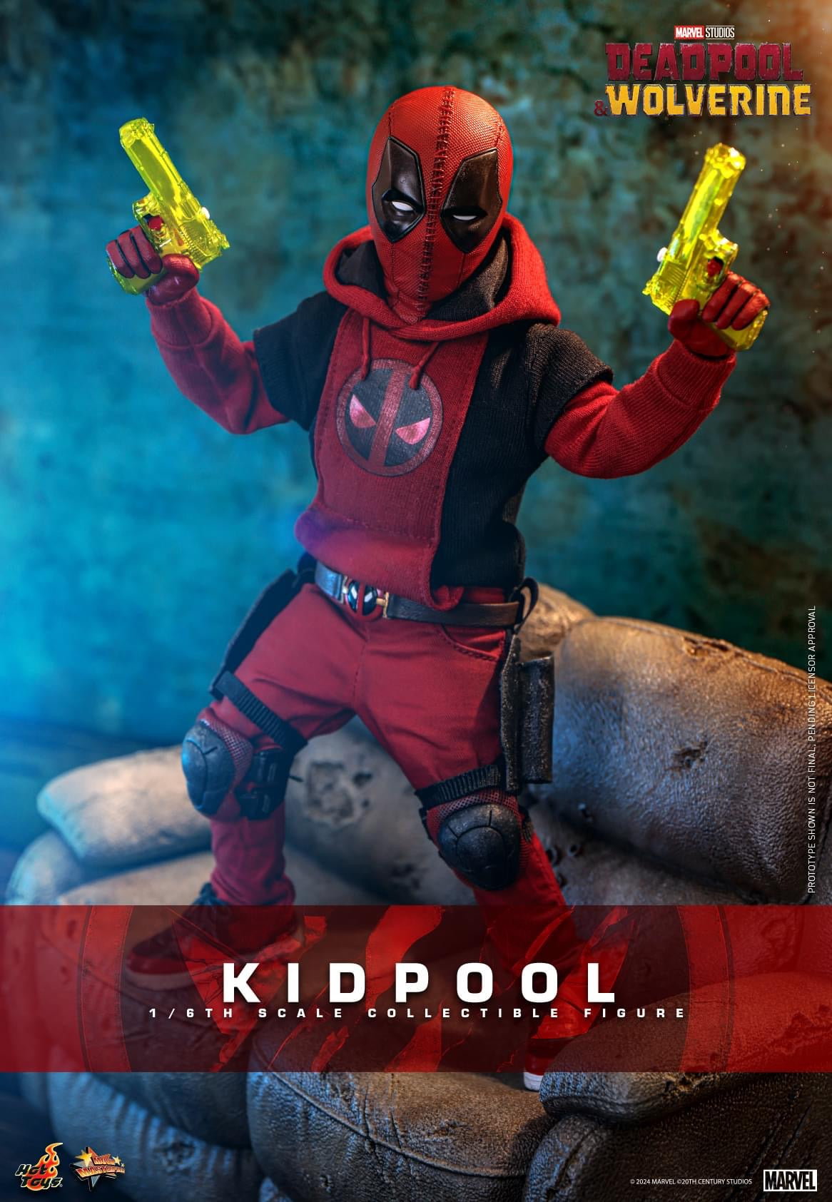 Preventa Figura Kidpool - Deadpool & Wolverine marca Hot Toys MMS763 escala 1/6