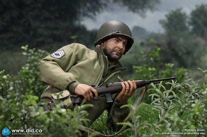 Pedido Figura Sergeant Horvath - WWII US 2nd Ranger Battalion Serie 5 marca DID A80150 escala 1/6 (BACK ORDER)