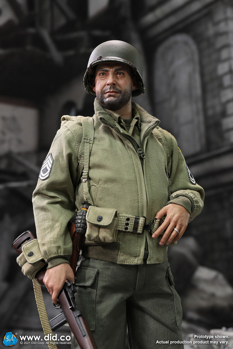 Pedido Figura Sergeant Horvath - WWII US 2nd Ranger Battalion Serie 5 marca DID A80150 escala 1/6 (BACK ORDER)