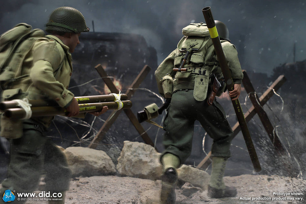 Pedido Figura Sergeant Horvath - WWII US 2nd Ranger Battalion Serie 5 marca DID A80150 escala 1/6 (BACK ORDER)