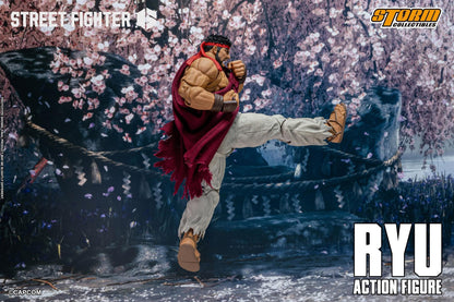 Preventa Figura RYU - Street Fighter 6 marca Storm Collectibles escala pequeña 1/12