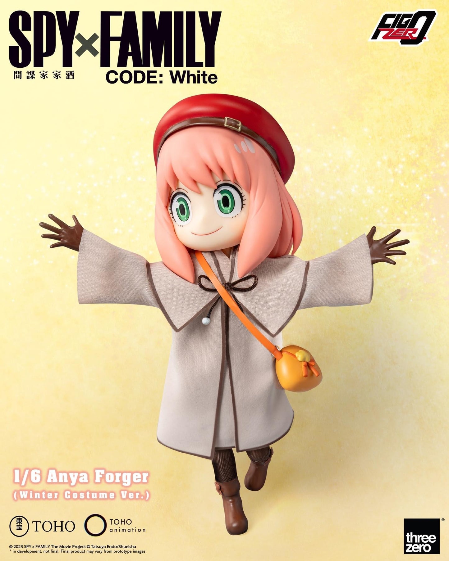 Pedido Figura Anya Forger (Winter Costume version) - SPY × FAMILY Code: White marca Threezero 3Z0781 escala 1/6