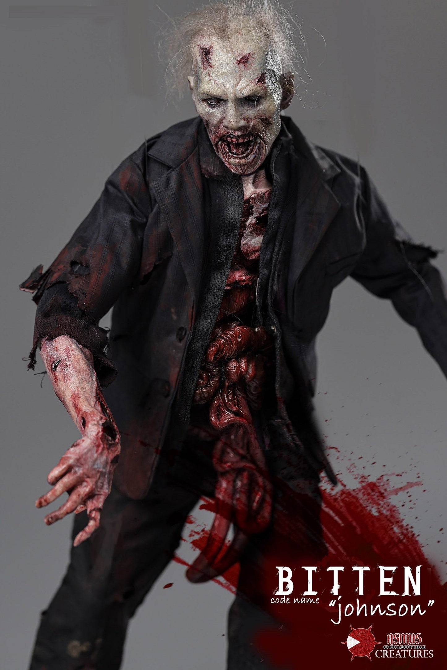 Pedido Figura Zombie Johnson - The Bitten Series marca Asmus Toys BIT001A escala 1/6