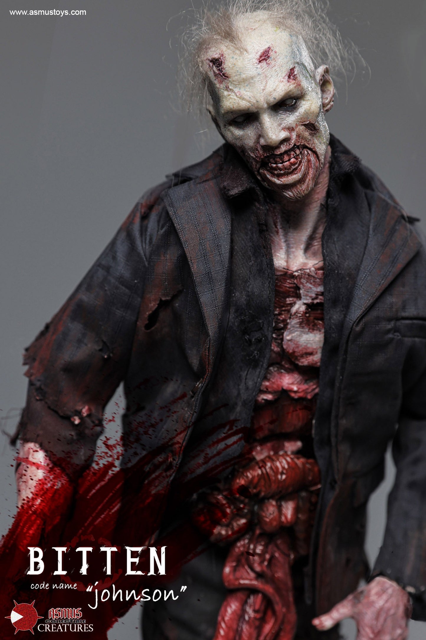 Pedido Figura Zombie Johnson - The Bitten Series marca Asmus Toys BIT001A escala 1/6