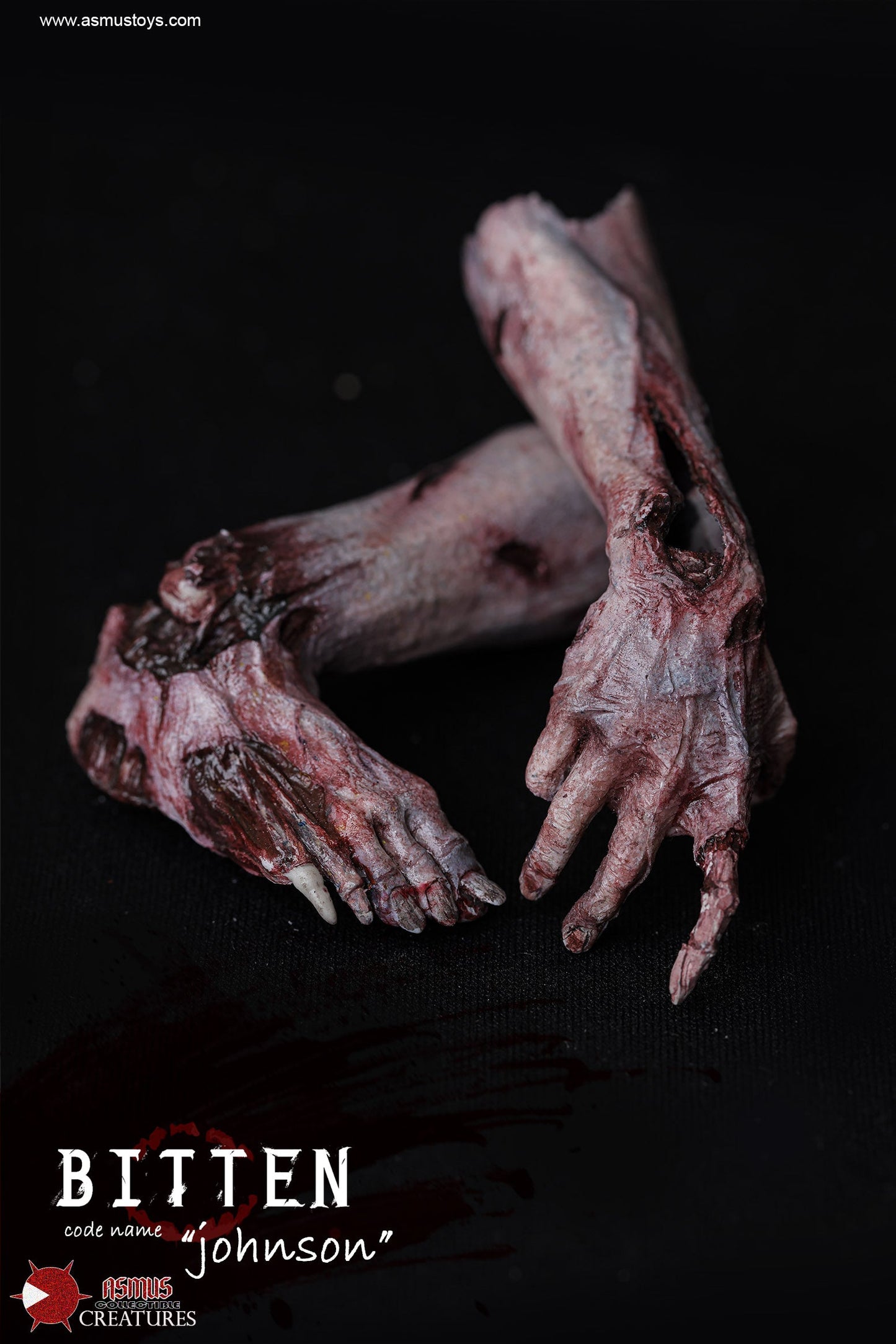 Pedido Figura Zombie Johnson - The Bitten Series marca Asmus Toys BIT001A escala 1/6