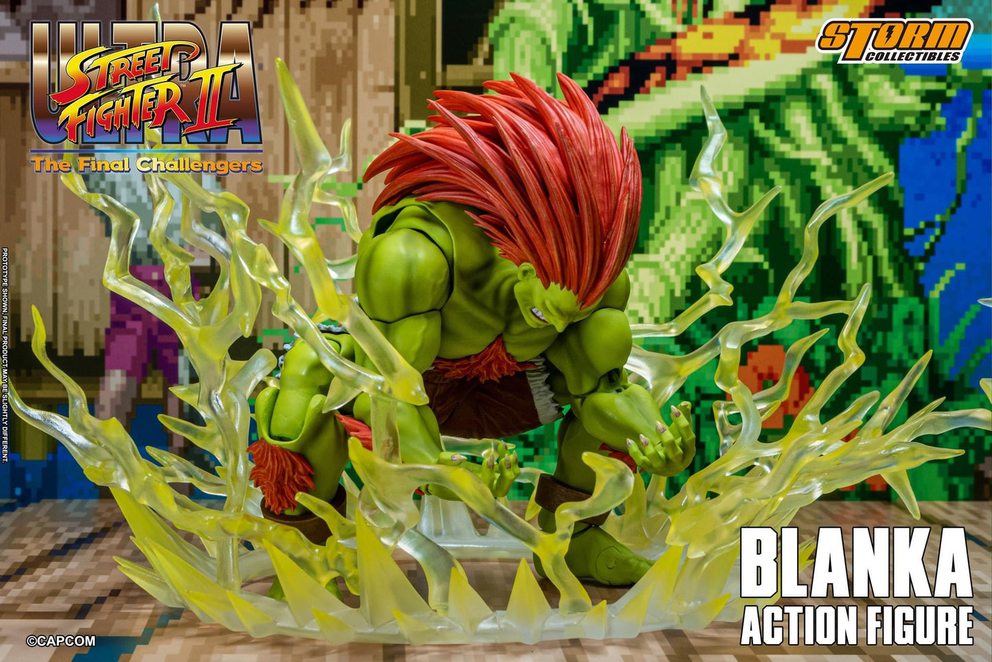 Preventa Figura Blanka - Ultra Street Fighter II: The Final Challengers marca Storm Collectibles CPSF25 escala pequeña 1/12