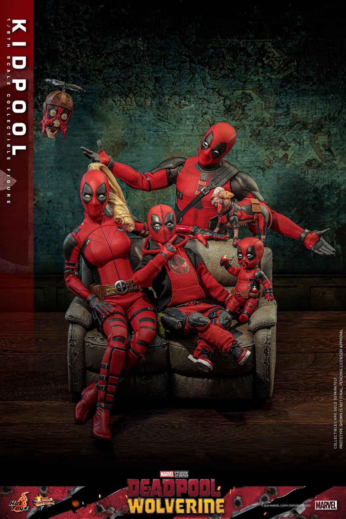 Preventa Figura Kidpool - Deadpool & Wolverine marca Hot Toys MMS763 escala 1/6