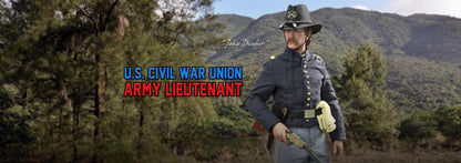 Pedido Figura Union Army Lieutenant John Dunbar - U.S. Civil War marca DID NS80175 escala 1/6