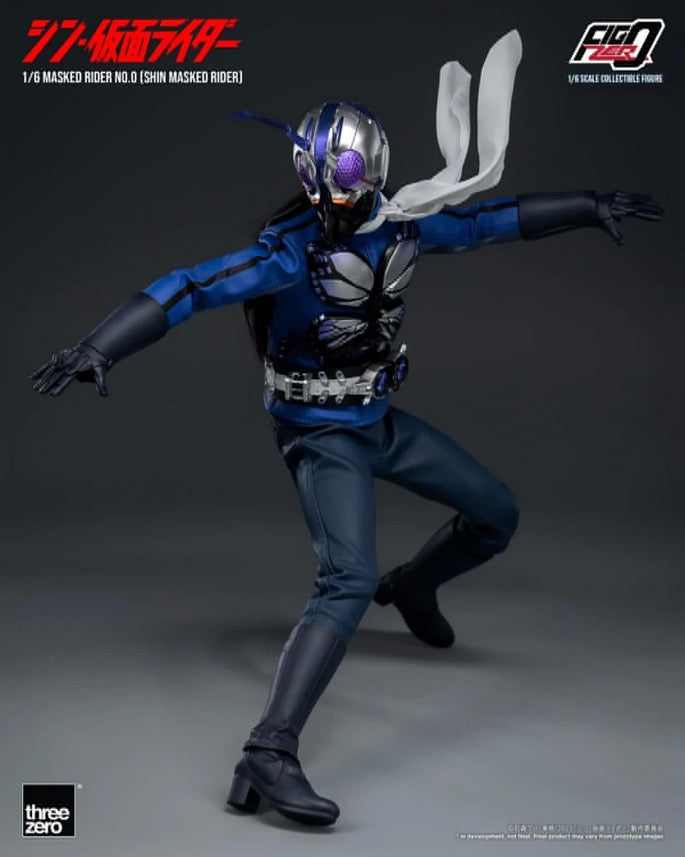 Preventa Figura Masked Rider No. 0 - Shin Masked Rider - FigZero marca Threezero 3Z0489 escala 1/6