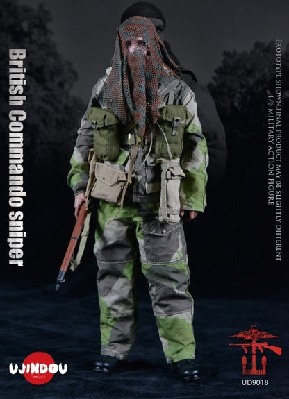 Pedido Figura WWII British Commando Sniper 1944 marca Ujindou UD9018 escala 1/6