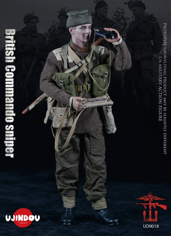 Pedido Figura WWII British Commando Sniper 1944 marca Ujindou UD9018 escala 1/6