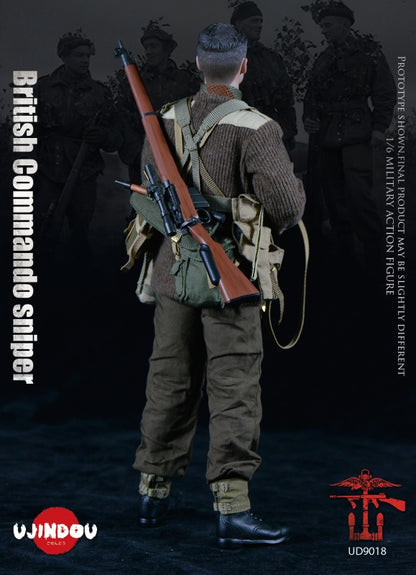 Pedido Figura WWII British Commando Sniper 1944 marca Ujindou UD9018 escala 1/6