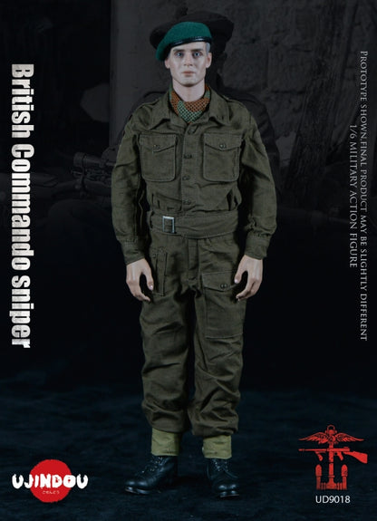 Pedido Figura WWII British Commando Sniper 1944 marca Ujindou UD9018 escala 1/6